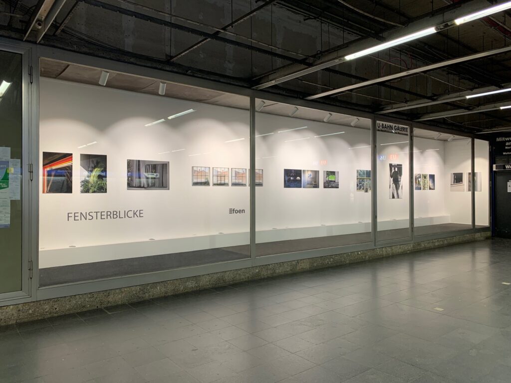 Ausstellung U-Bahn-Galerie "Fensterblicke"